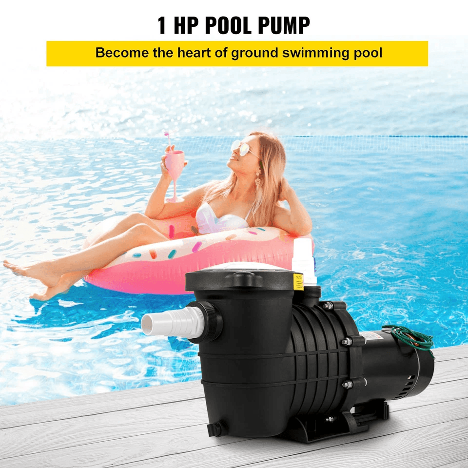 HP Swimming Pool Pump 110220V  5544GPH Above Ground Pool Pump With Strainer Basket 7