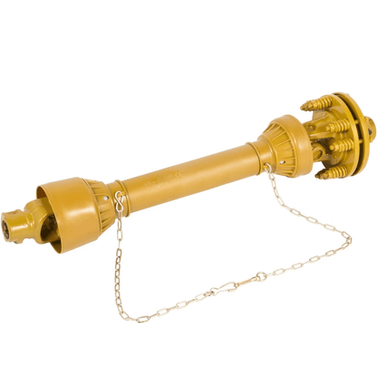 Heavy Duty PTO Shaft Spline With Slip Clutch Yellow T4 Series Adjustable For Tractors  Implements 6