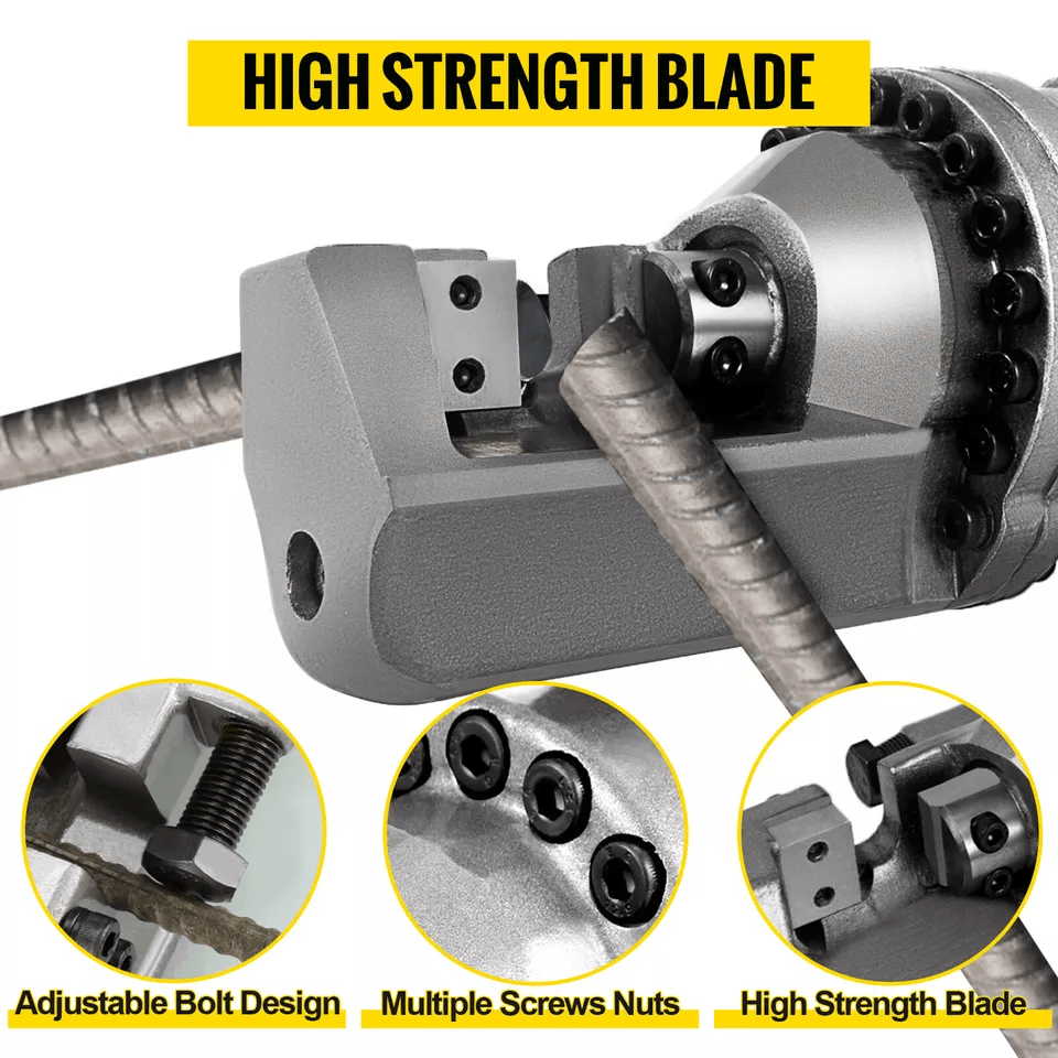 Rebar Cutter Portable Electric Hydraulic 16mm Rebar Cutting Tool For Construction  Steel Bar Projec 4