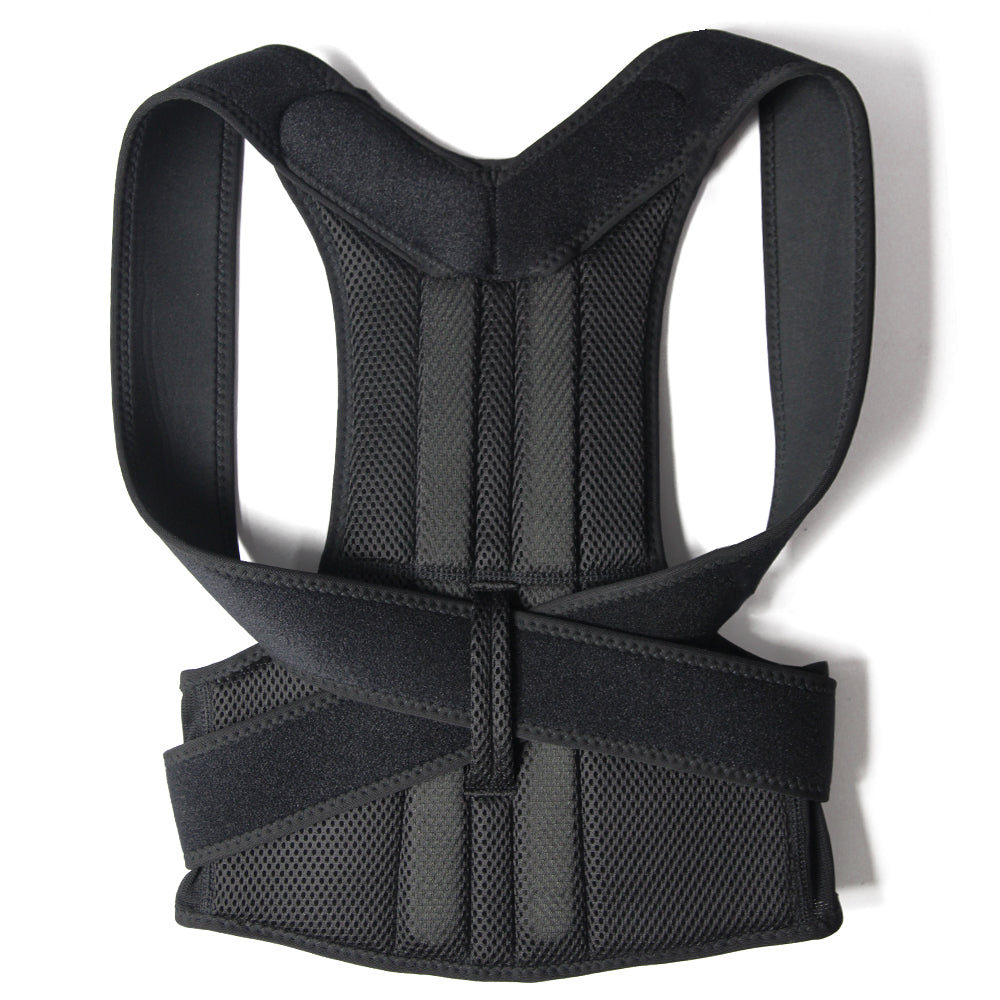 Lumbar Support Back Brace Adjustable Posture Corrector Corset for Scoliosis Relief