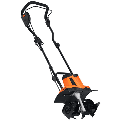 10 Amp Corded Electric TillerCultivator 14 Width 394 Depth Lightweight Garden Rototiller For Lawn S 7