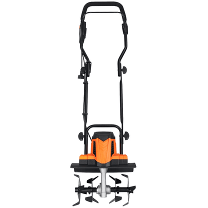 10 Amp Corded Electric TillerCultivator 14 Width 394 Depth Lightweight Garden Rototiller For Lawn S 10