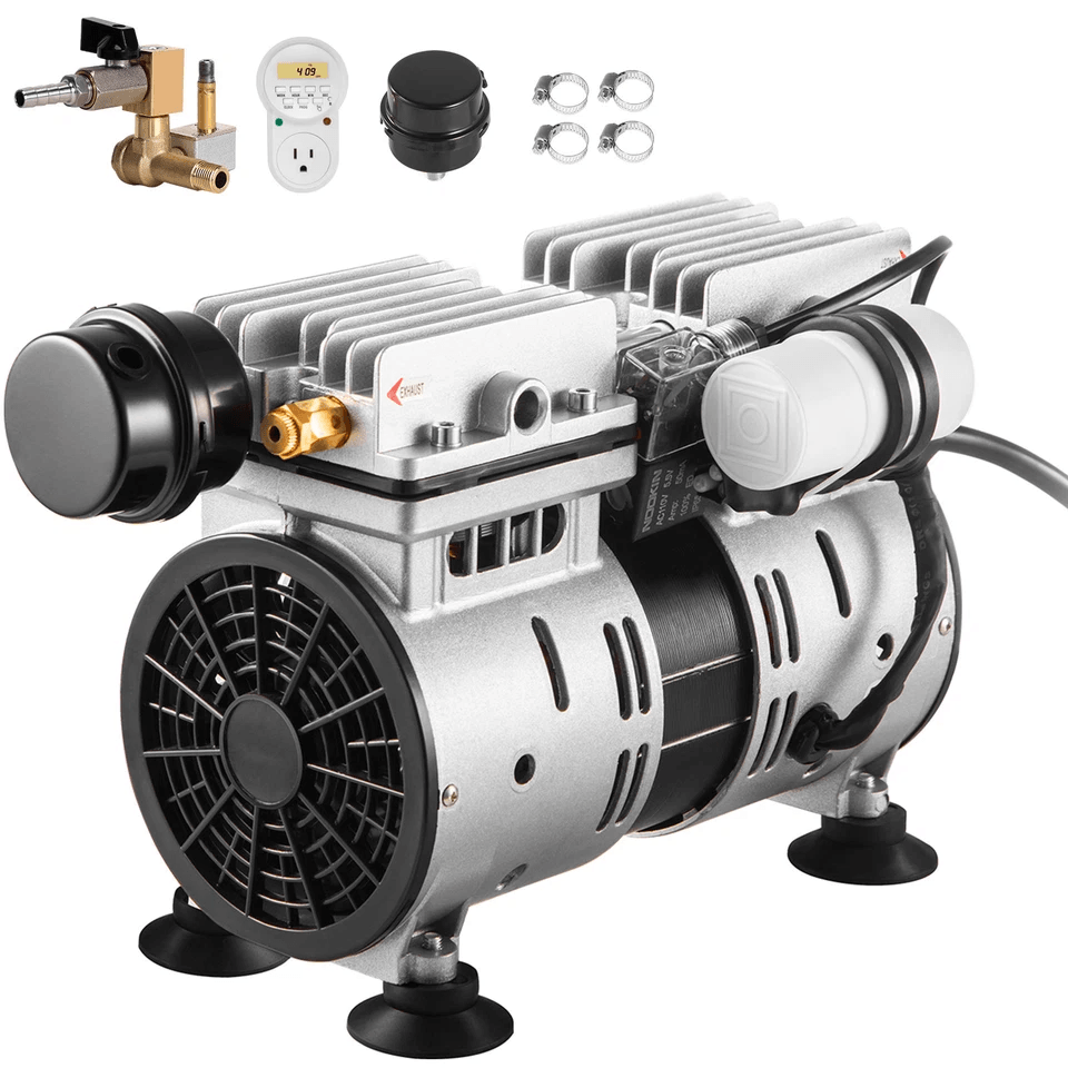 Pond Aerator Pump, Lake Aeration System with Timer for Ponds up to 3 Acres