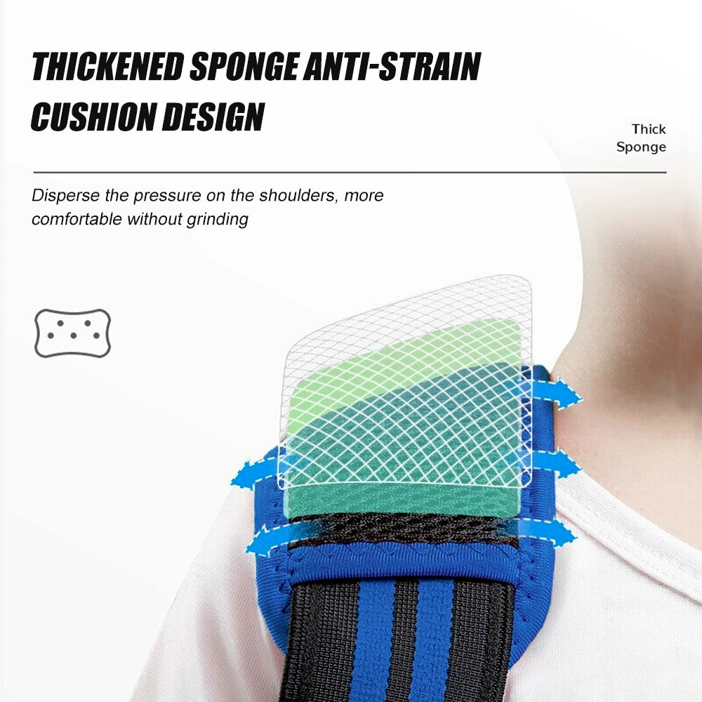 Kids Orthopedic Back Posture Corrector Adjustable Shoulder  Waist Support Belt for Teens