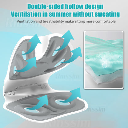 Ergonomic Back Support Cushion for Sitting Office Chair Posture Corrector for Back Pain Relief  Wa
