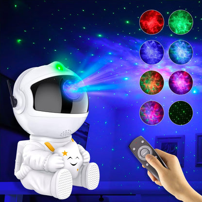 Astronaut Galaxy Star Projector LED Night Light for Childrens Bedroom  Ceiling Decoration