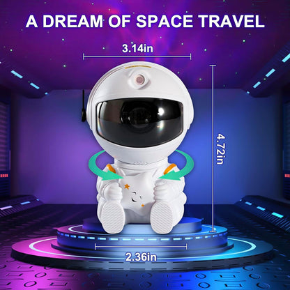 Astronaut Galaxy Star Projector LED Night Light for Childrens Bedroom  Ceiling Decoration