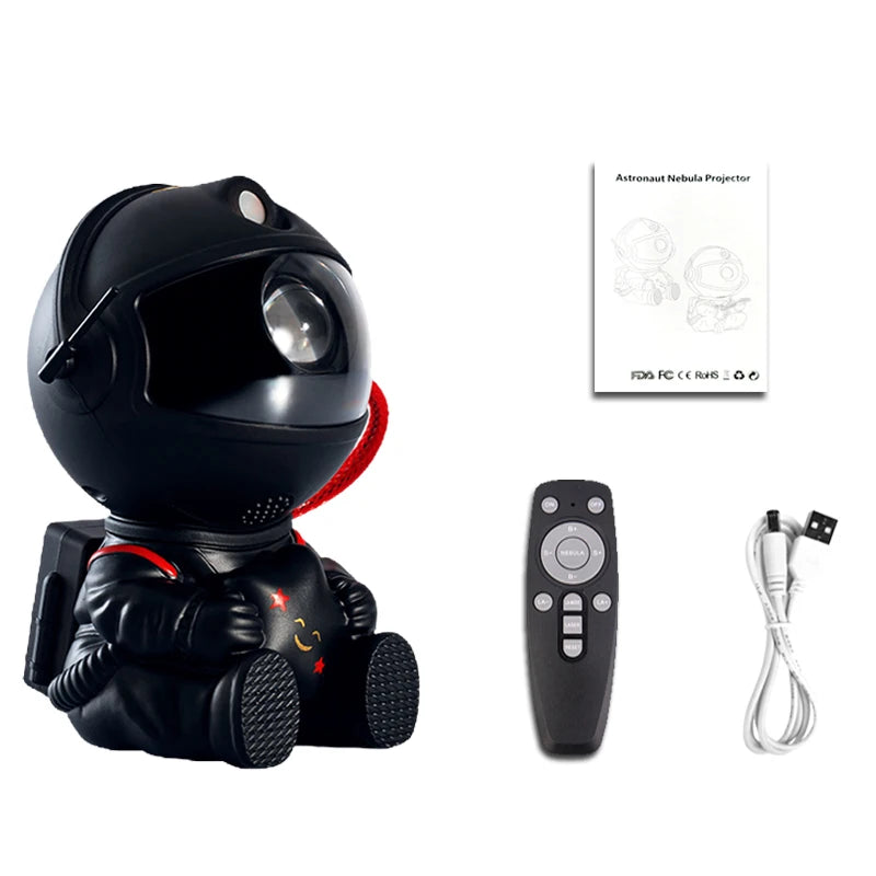 Astronaut Galaxy Star Projector LED Night Light for Childrens Bedroom  Ceiling Decoration