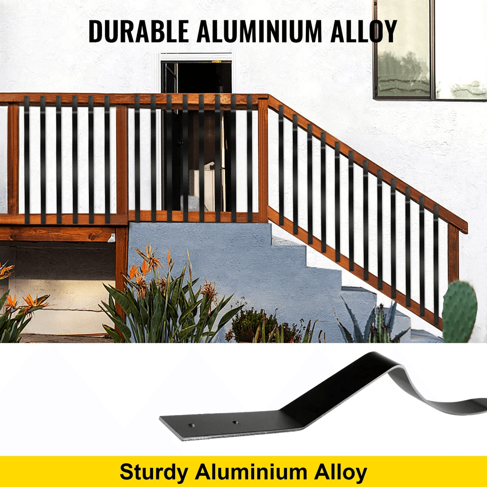 Metal Deck Balusters Aluminum Alloy Spindles With Screws For Wood  Composite Deck Railing Systems 1