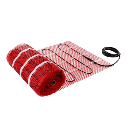 Electric Radiant Floor Heating System Heat Mat With Programmable Thermostat  EnergyEfficient Underf 7