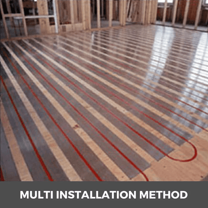 Aluminum Heat Transfer Plates Radiant Floor Heating System Enhancer 2