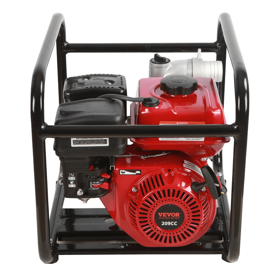 HeavyDuty Gas Powered Water Transfer Pump Stroke Engine For Trash Flood And Agricultural Irrigation 3
