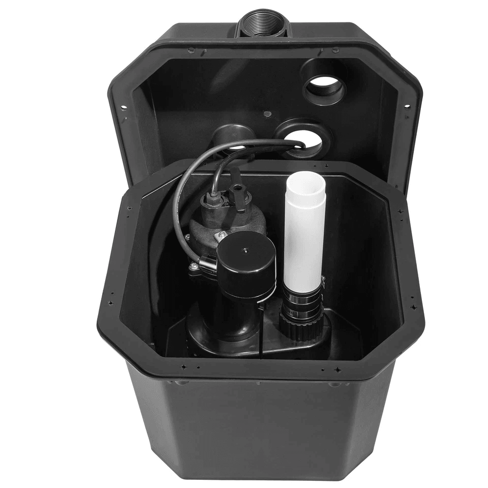 HeavyDuty Utility Sink Pump Laundry Sink Drain Pump System With High Head Automatic Submersible Pum 6