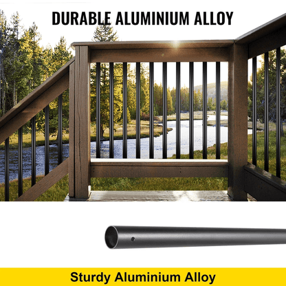 Metal Deck Spindles Aluminum Alloy Deck Balusters For Railing Systems Fences  Porches WeatherResist 2