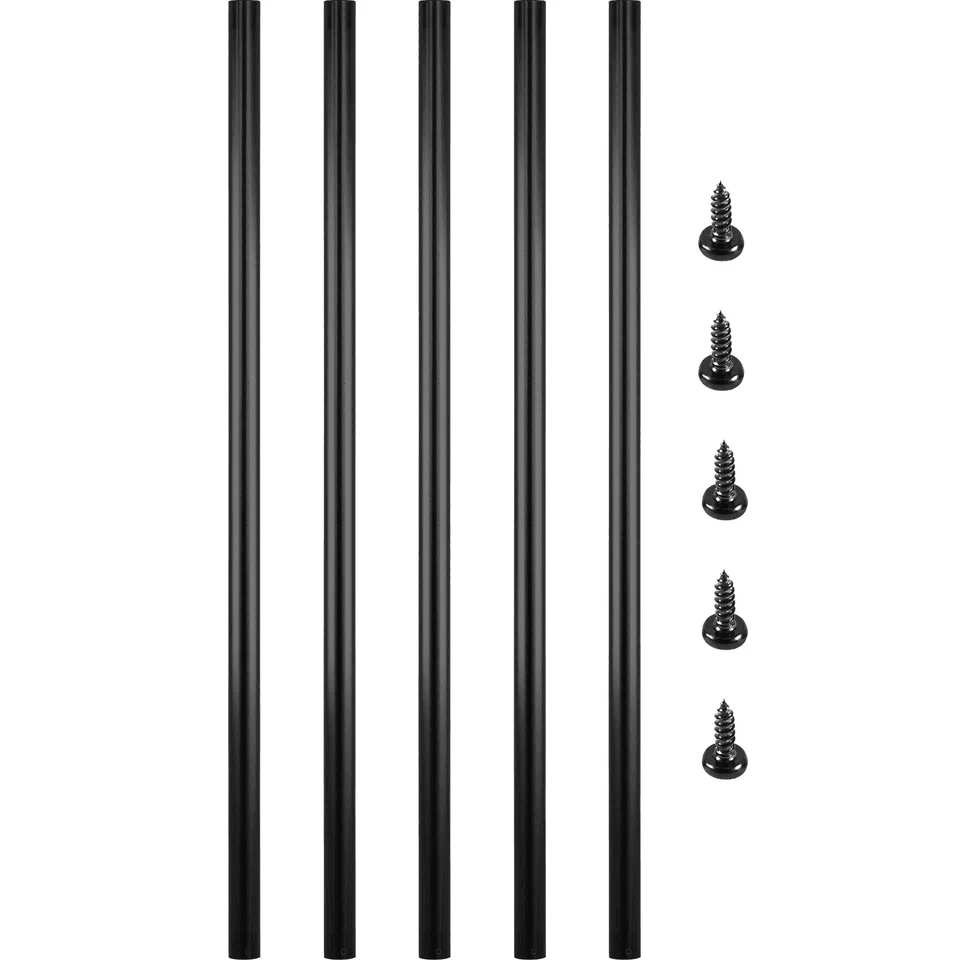 Metal Deck Spindles Aluminum Alloy Deck Balusters For Railing Systems Fences  Porches WeatherResist 5