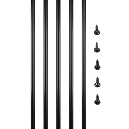 Metal Deck Spindles Aluminum Alloy Deck Balusters For Railing Systems Fences  Porches WeatherResist 5
