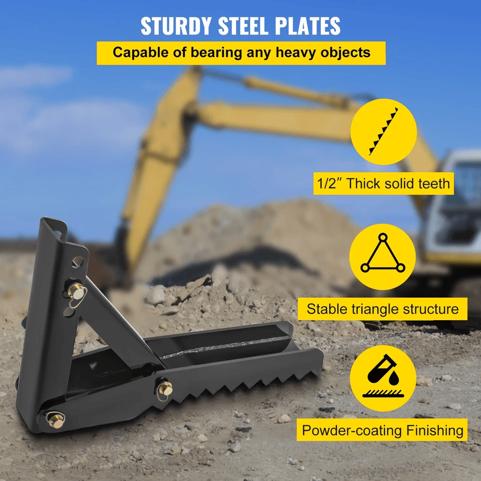 Heavy Duty Backhoe Thumb Universal Steel Plate Excavator Claw For Tractors 3