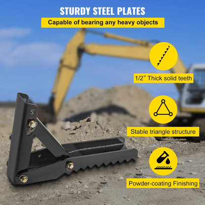 Heavy Duty Backhoe Thumb Universal Steel Plate Excavator Claw For Tractors 3