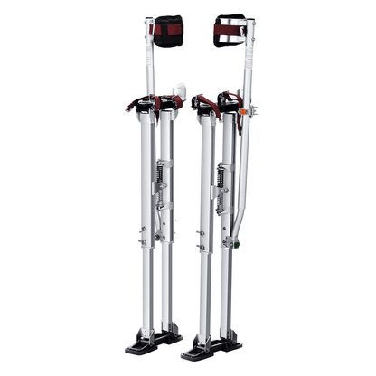 Adjustable Aluminum Drywall Stilts, Professional Tool for Painting, Taping, and High Reach Tasks