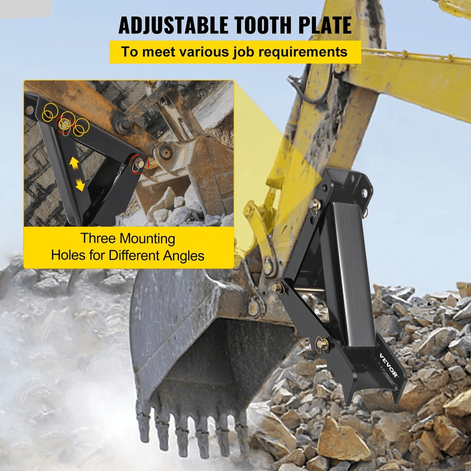 18 Backhoe Thumb Attachment  12 Steel Plate Universal Excavator Claw For Tractor 3