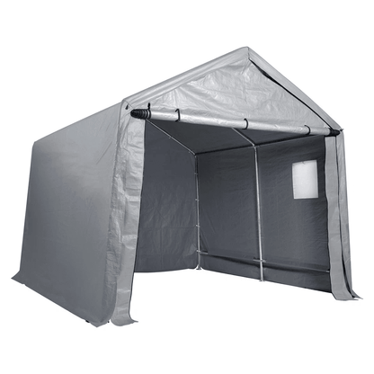 HeavyDuty Portable Storage Shelter Garage Shed Tent Outdoor Zipper Carport For Vehicles Tools  Equi 8