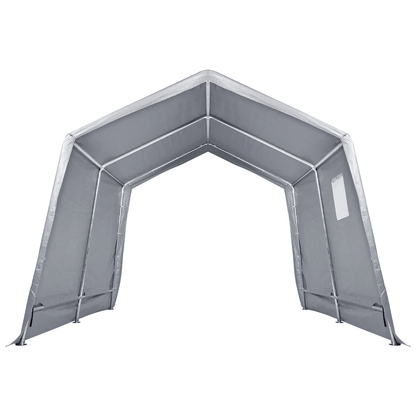 HeavyDuty Portable Storage Shelter Garage Shed Tent Outdoor Zipper Carport For Vehicles Tools  Equi 9