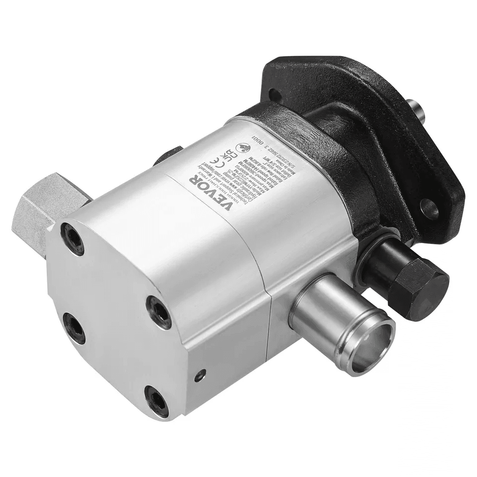 HeavyDuty VEVOR Hydraulic Log Splitter Pump Kit Gear Pump Stage With Valve Quiet Operation PSI For  6