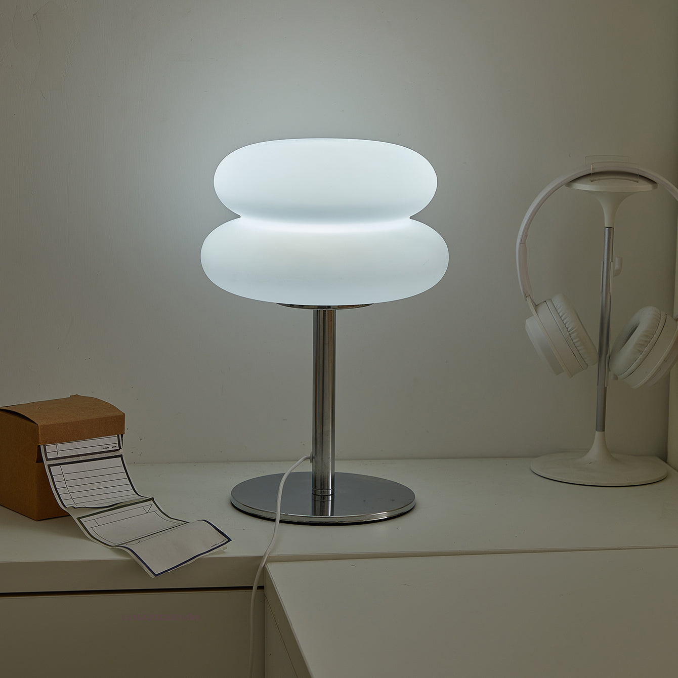 Creamy Style USB Bedside Lamp TriColor Dimmable Table Light for Bedroom  Living Room