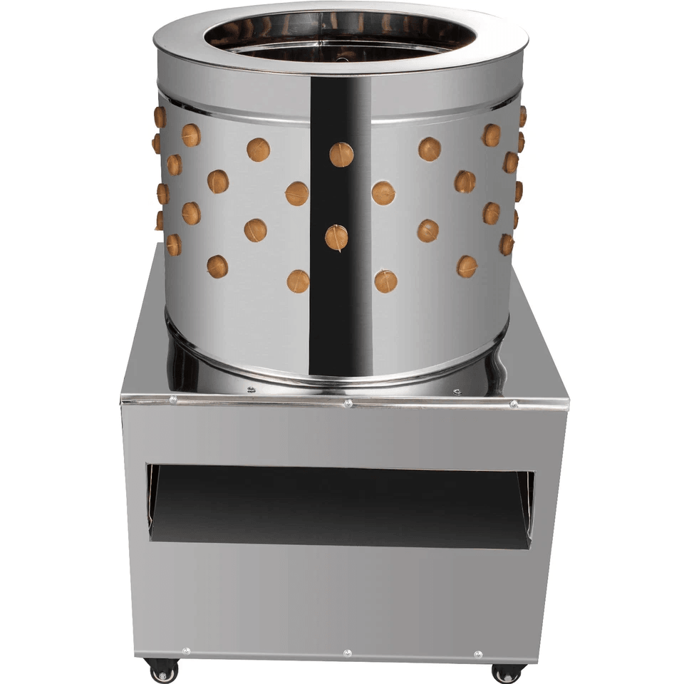 Stainless Steel Turkey Chicken Plucker Poultry DeFeather Machine Heavy Duty Plucking Machine With 1 6