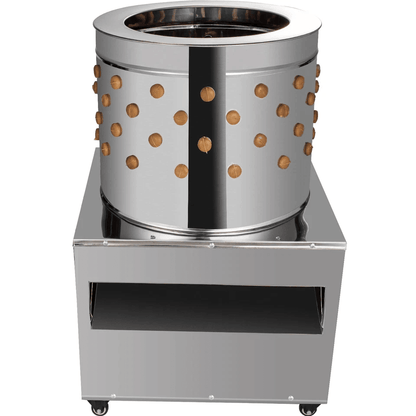 Stainless Steel Turkey Chicken Plucker Poultry DeFeather Machine Heavy Duty Plucking Machine With 1 6