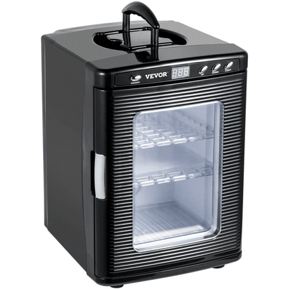 VEVOR 25L Black Reptile Egg Incubator 260C Scientific Lab Hatcher With LED Display  Dual Power For  8