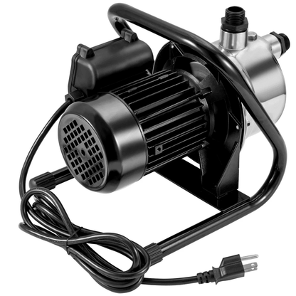HeavyDuty Portable Garden Water Jet Pump Shallow Well Pump With Stainless Steel Jet Head High Flow  7