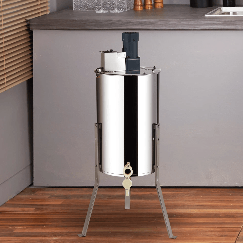 Electric Honey Extractor Stainless Steel Beekeeping Equipment With Adjustable Height  Motorized Spi