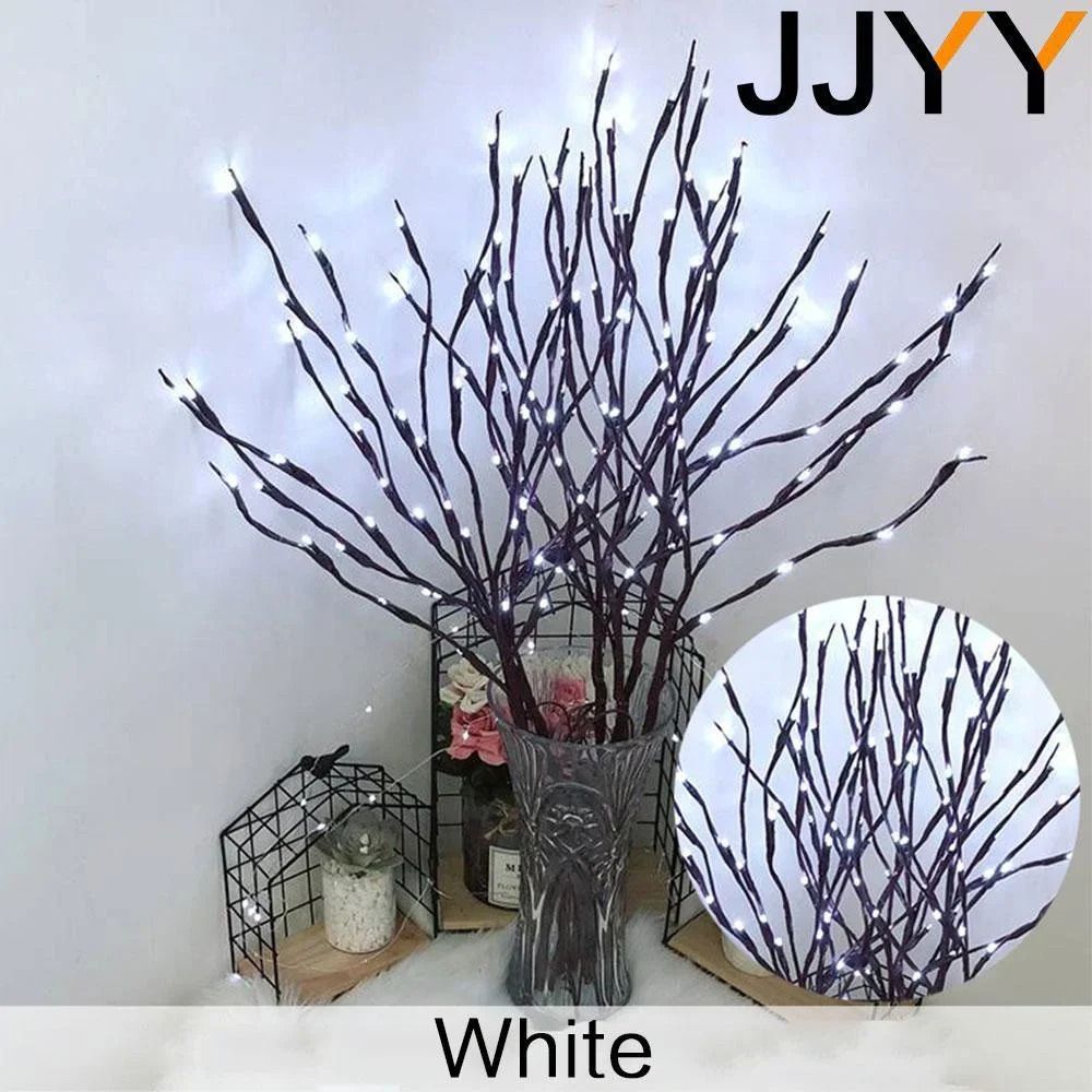 HighQuality Battery LED Branch Light Bendable Christmas Tree Lighting For Home  Holiday Decor 8