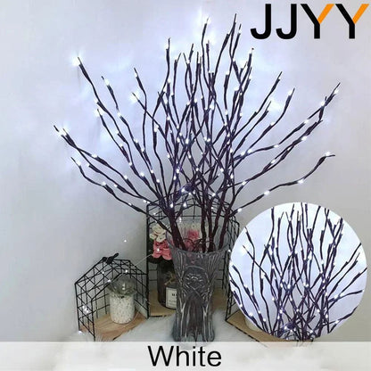 HighQuality Battery LED Branch Light Bendable Christmas Tree Lighting For Home  Holiday Decor 8