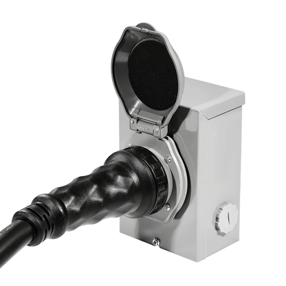 Generator Cord And Power Inlet Box NEMA STW ETL Certified WeatherResistant TwistLock Extension For  7