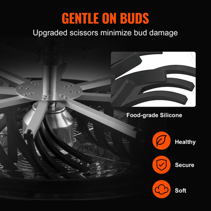 Leaf Bowl Trimmer Manual Bud Trimmer Stainless Steel Blades For Wet  Dry Trimming Clear Dome Hand P 4