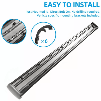 Running Boards For SilveradoSierra Crew Cab HeavyDuty Nerf Bars Side Steps 5