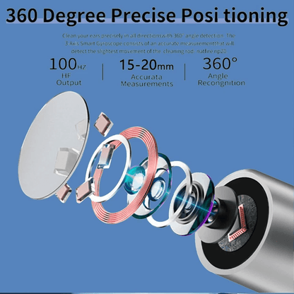 NEW LED Ear Wax Cleaner With 1080P HD Camera Otoscope Wireless Ear Cleaning Kit With Light For IPho 4