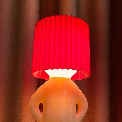 Creative Table Lamp Little Naughty Boy Night Light for Childrens Bedroom  Desk Decoration