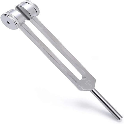 128 Hz Weighted Tuning Fork Set For Sound Therapy Healing Stress Relief BioAcoustic Tuning Fork For 5