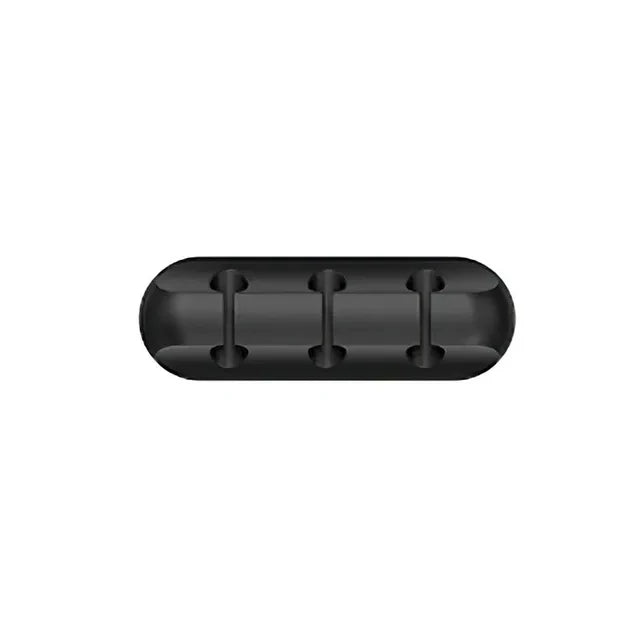 Silicone Cable Cord Wire Organizer USB Cable Winder  SelfAdhesive Management Clips for Mouse Key