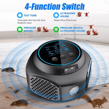 Ultrasonic Rodent  Mouse Repellent PlugIn Indoor Pest Control Device 2