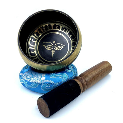Miwayer Mini Tibetan Singing Bowl Handmade In Nepal Buddha Thumb Bowl For Meditation Yoga Stress Re 3
