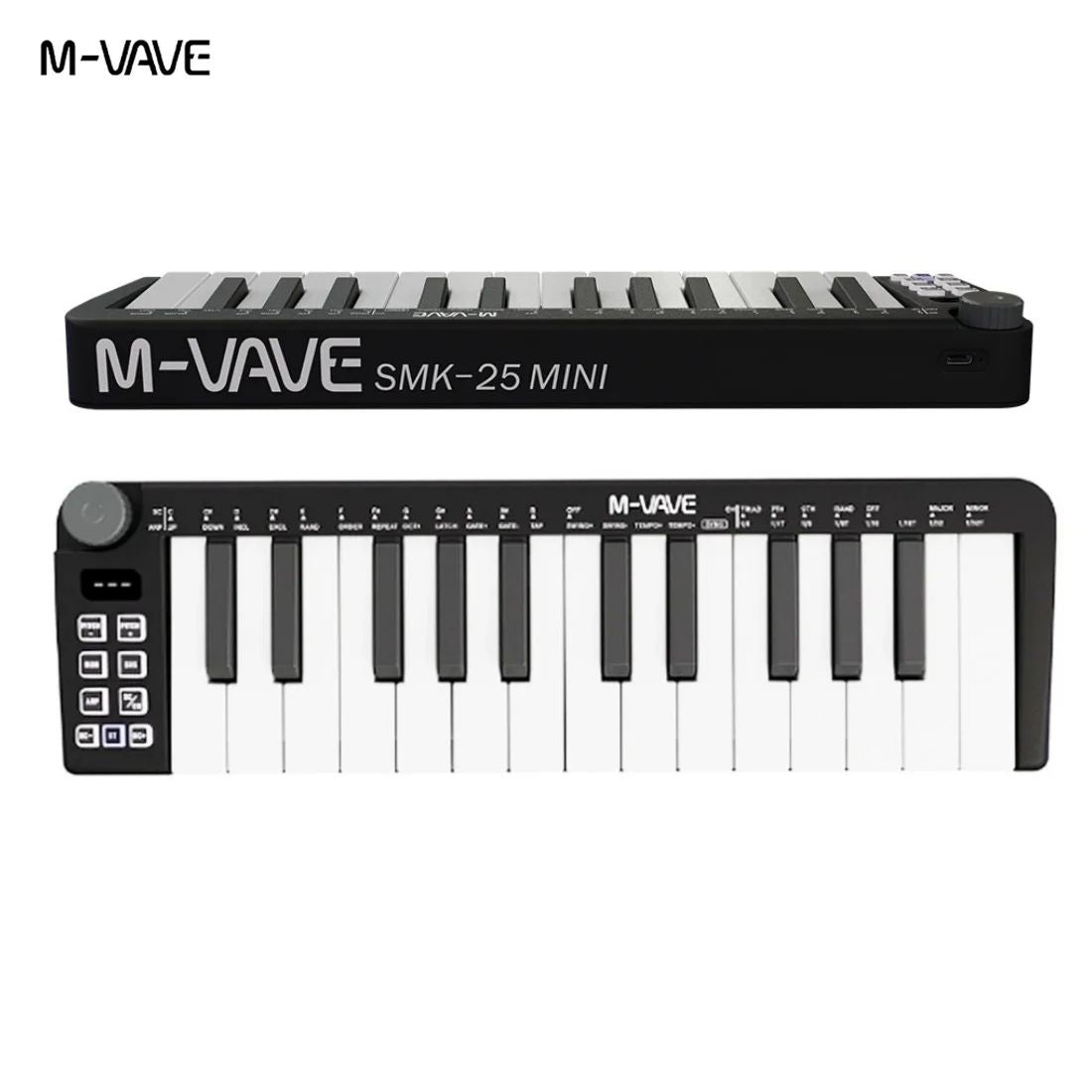 Pad Controller Keyboard USB Key With Drum Pads 8 Knobs Music Production Software Wireless Bluetooth 6