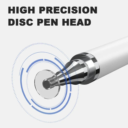 Universal 2in1 Stylus Pen Double Headed High Sensitivity Replaceable Nib For Tablet  Smartphone 2