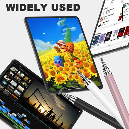 Universal 2in1 Stylus Pen Double Headed High Sensitivity Replaceable Nib For Tablet  Smartphone 3