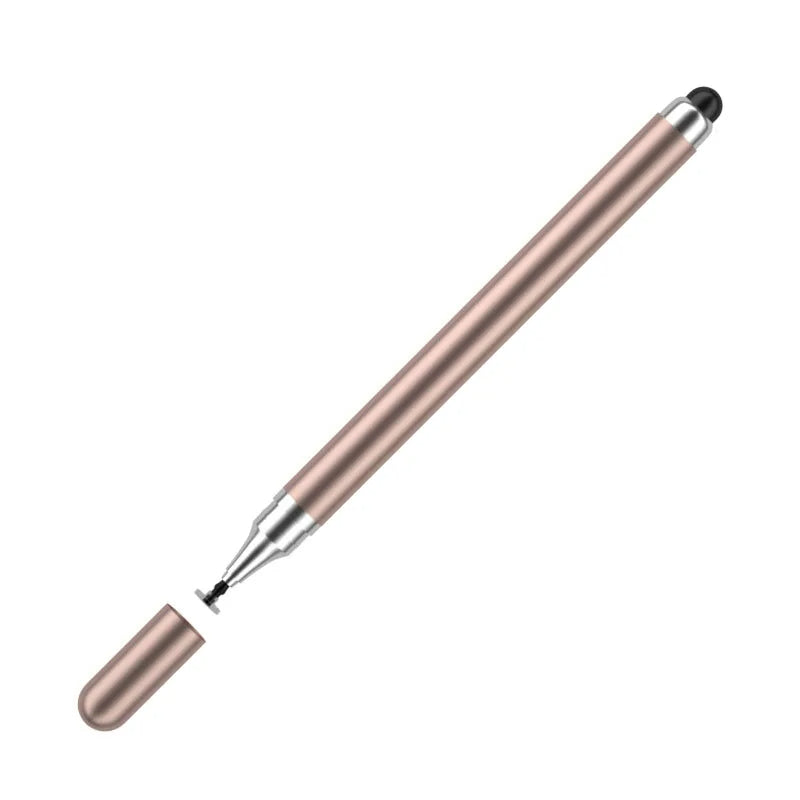 Universal 2in1 Stylus Pen Double Headed High Sensitivity Replaceable Nib For Tablet  Smartphone 8