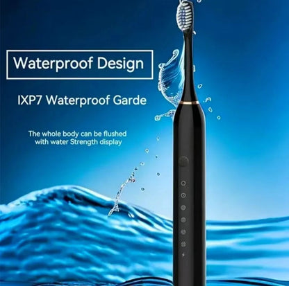 Sonic Electric Toothbrush For Adults Waterproof USB Rechargeable With DuPont Brush Head  High Frequ 2
