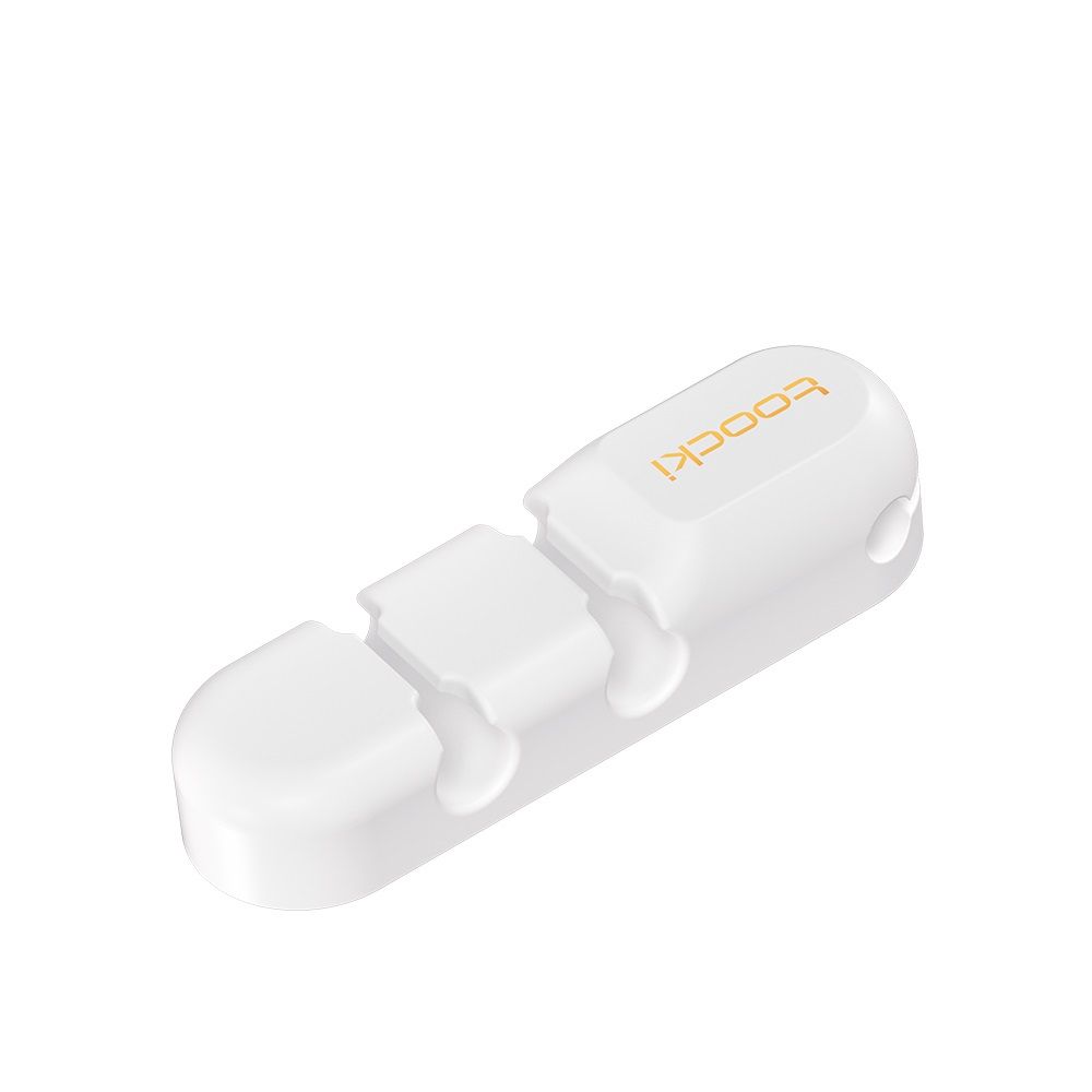 MultiHole Cable Winder  Flexible Wire Clips Clear Cable Organizer for Charger Protection